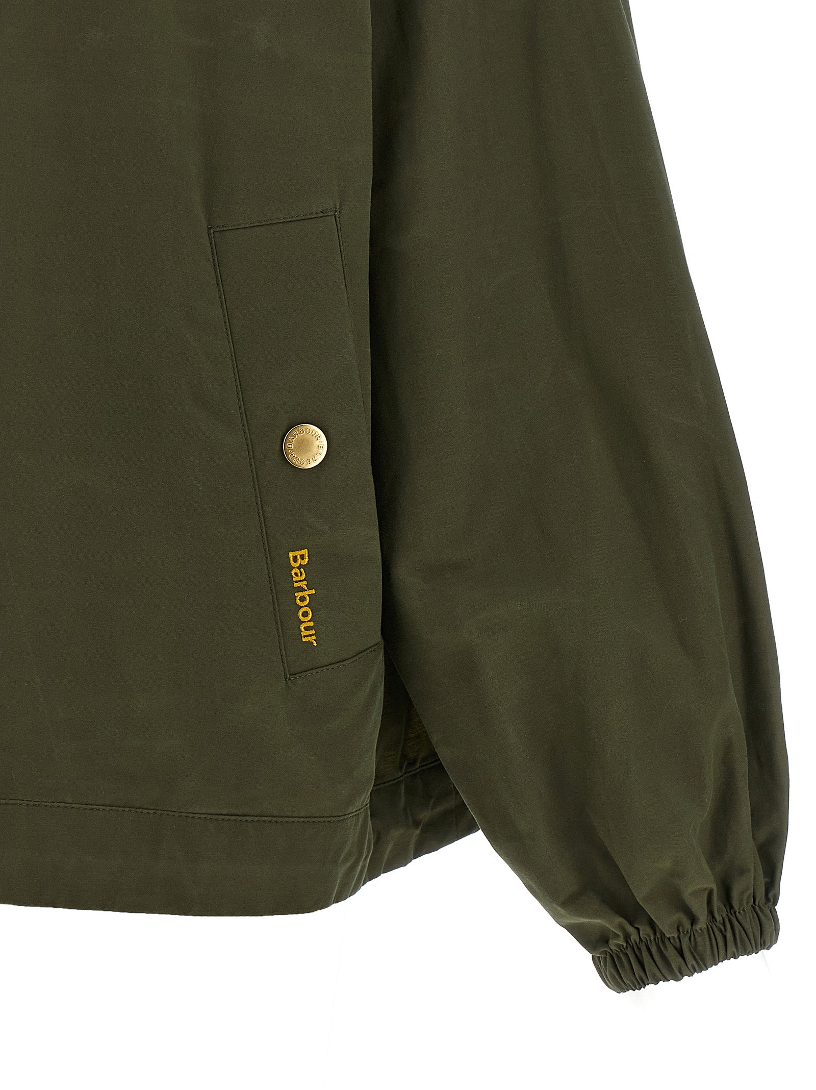 Hawkridge rain jacket Green Cotton Polyamide Down Jacket, Parka, Casual