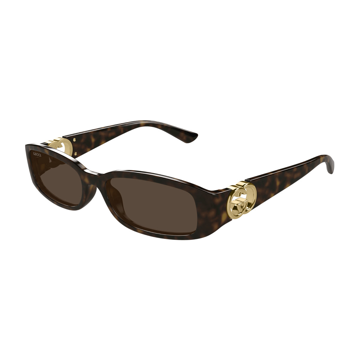 Gucci GG1661S Linea GG Logo 002 Havana Brown Marrone Injected Occhiali Da Sole