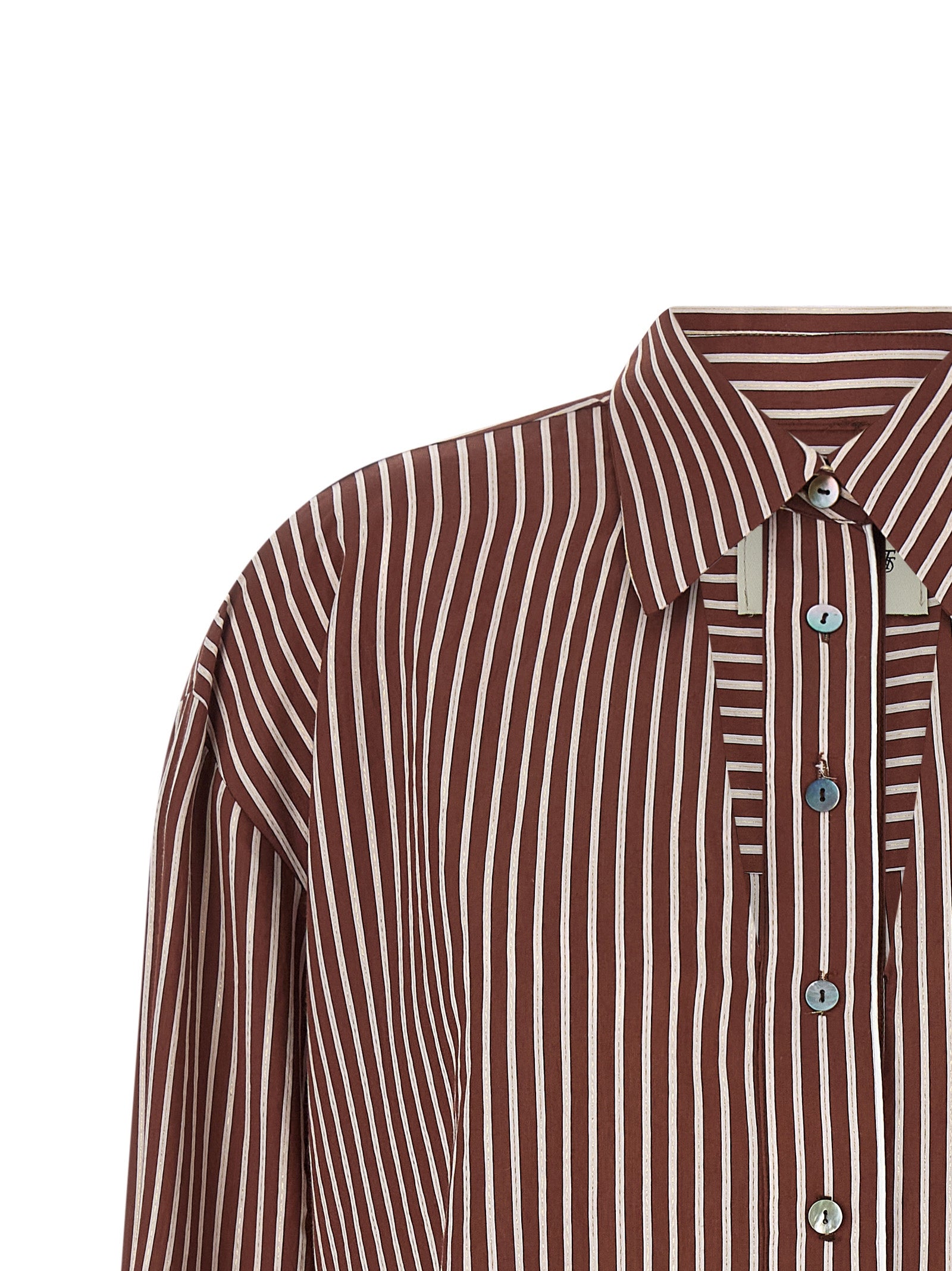 Luna Shirt Brown Shirt, Blouse