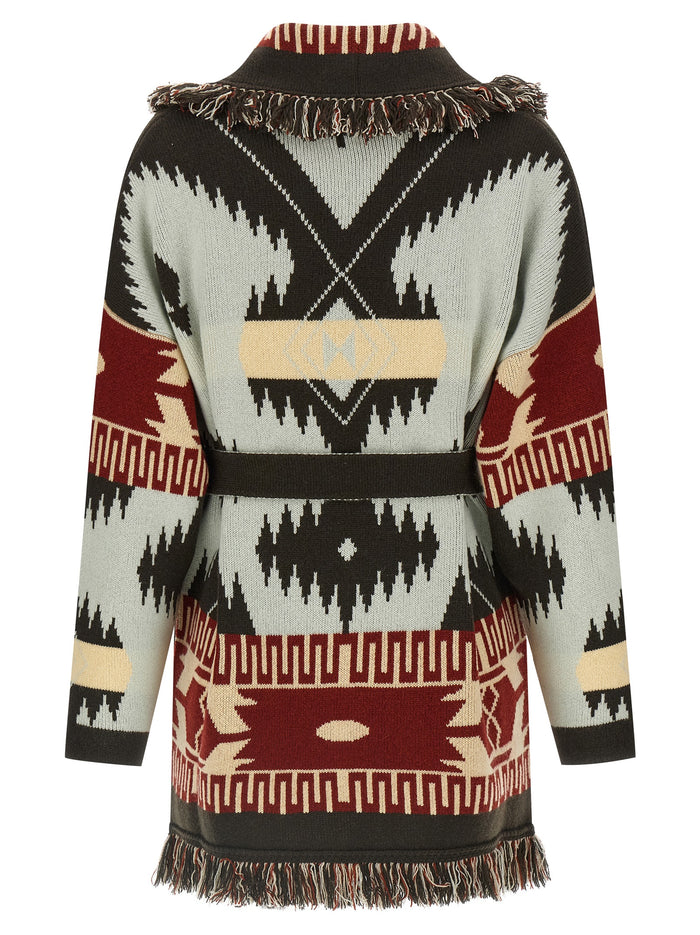 Icon cardigan Multicolor Cashmere Sweater, Cardigans