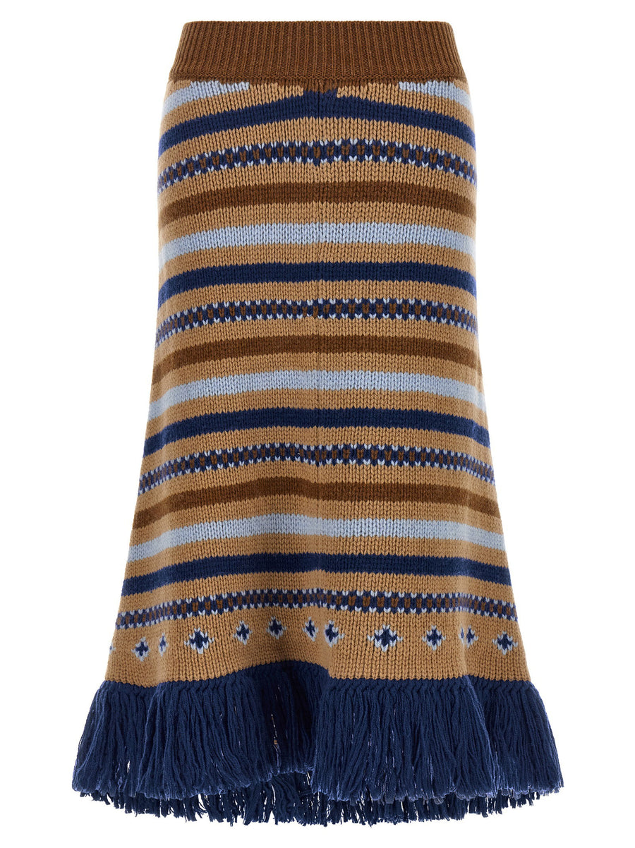 Alanui Skirt — Camel