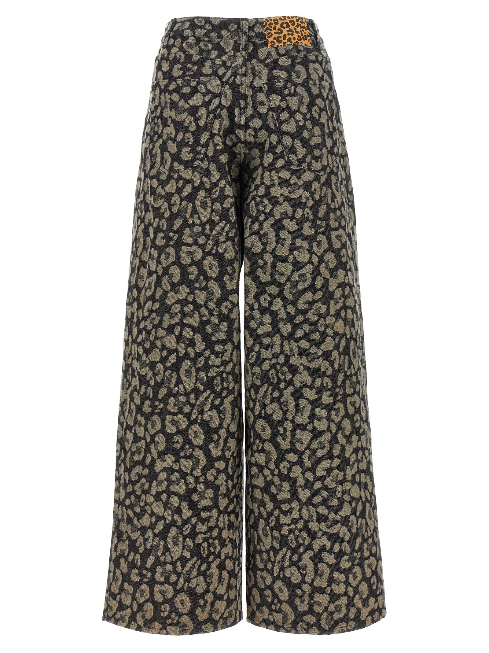 Jungle pants Multicolor Cotton Wool Polyamide