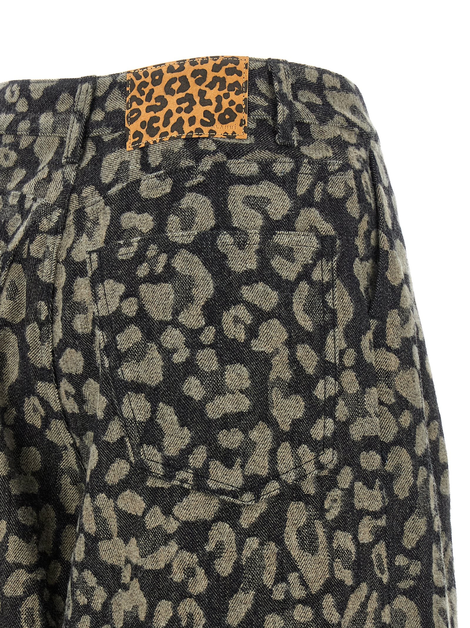 Jungle pants Multicolor Cotton Wool Polyamide