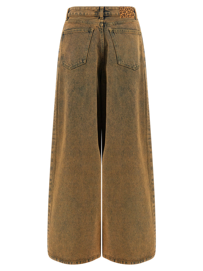 Den Wideleg jeans Multicolor Cotton Pant