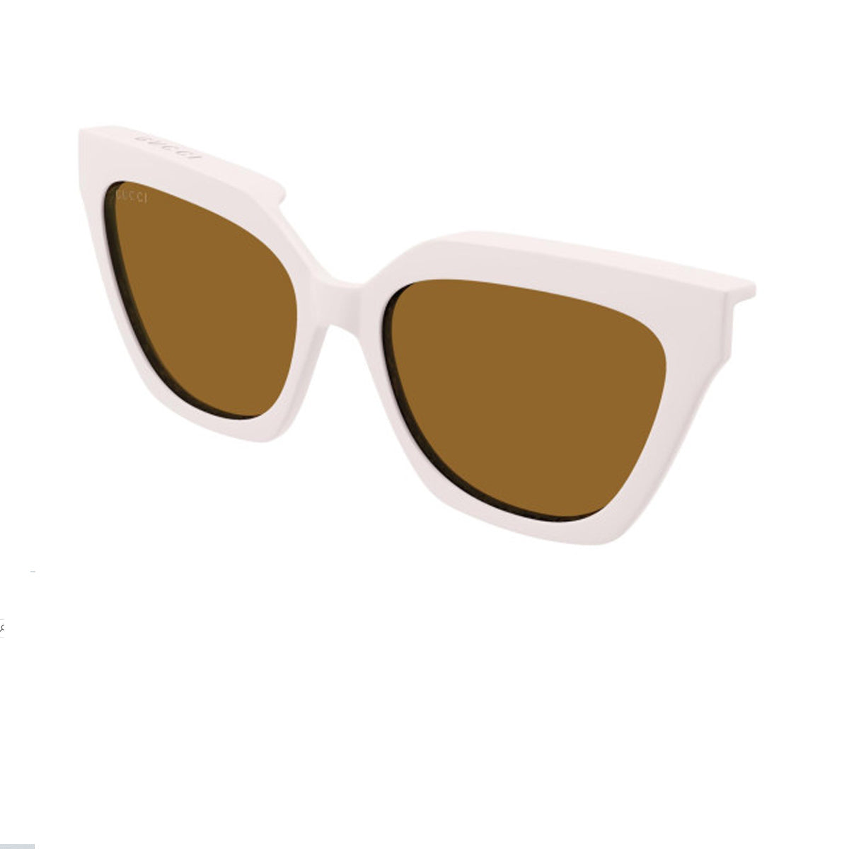 Gucci GG1542S Linea GG Logo 003 Ivory Trasparent Avorio Injected Occhiali Da Sole