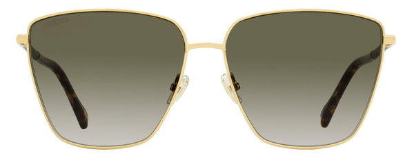 Jimmy Choo Lavi Stainless Steel/Plastic (Acetate) sunglasses in gold