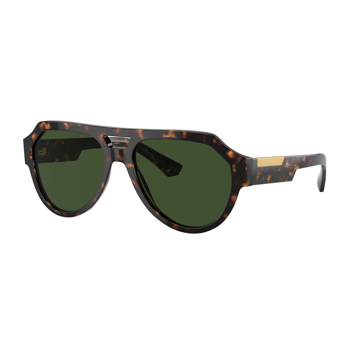 DG4466 Linea MIRROR LOGO 502-71 Havana Marrone Acetate Occhiali Sole