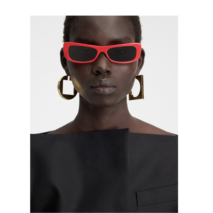Jacquemus Les lunettes Capri JAC55 C2 red Rosso Acetate Occhiali Sole