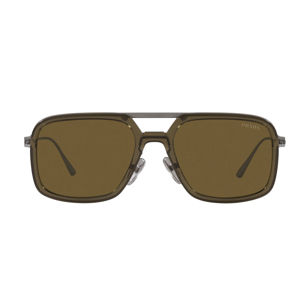 PR 57ZS Verde Metal Occhiali Sole