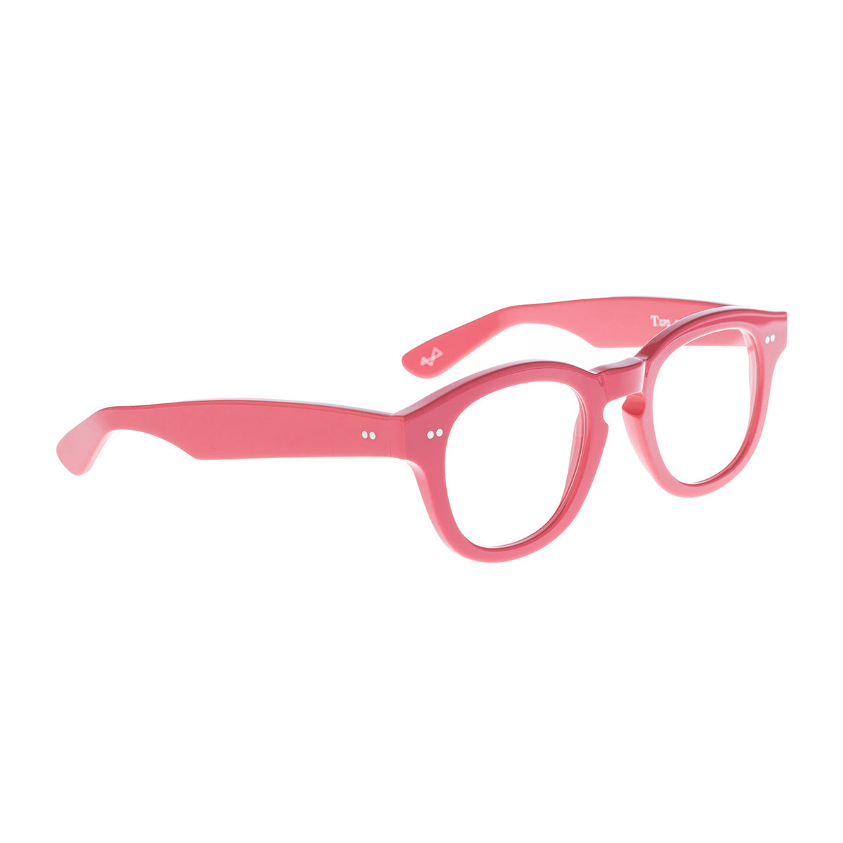 Costantino Toffoli T070 662 Rosa con Clip Acetate Occhiali Da Vista