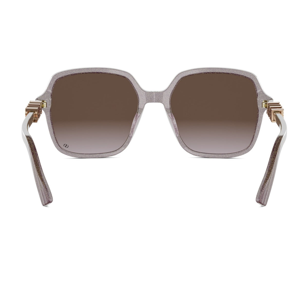 Dior DiorTreasure S1I 84f2 Viola Glitterato Trasparente Acetate Occhiali Da Sole
