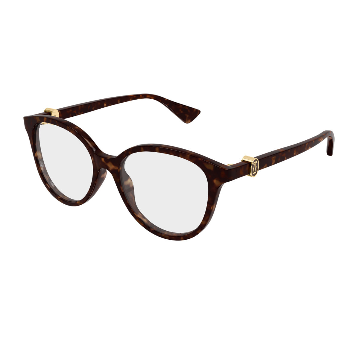 Cartier CT0643O C de 002 Havana Recycled Acetate Occhiali Da Vista