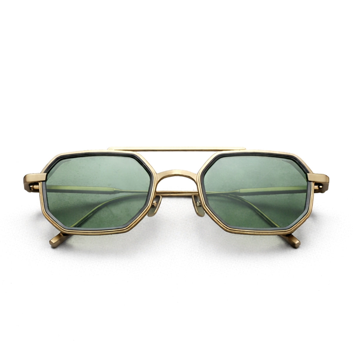 Capote Eyewear Kenaz X NGD Nude Gold Oro Titanium Occhiali Da Sole