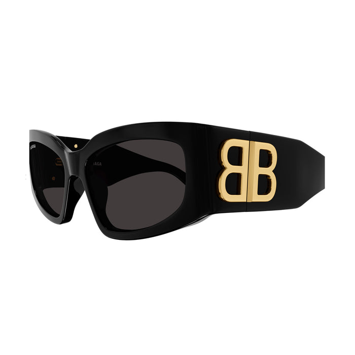 BB0321S DINASTY-LINEA EVERYDAY 002 Nero Recycled Acetate Occhiali Sole