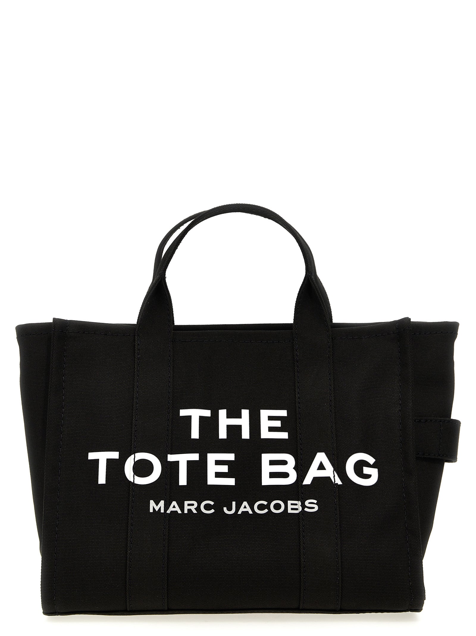 Shopping The Canvas Medium Tote Black Cotton Bag