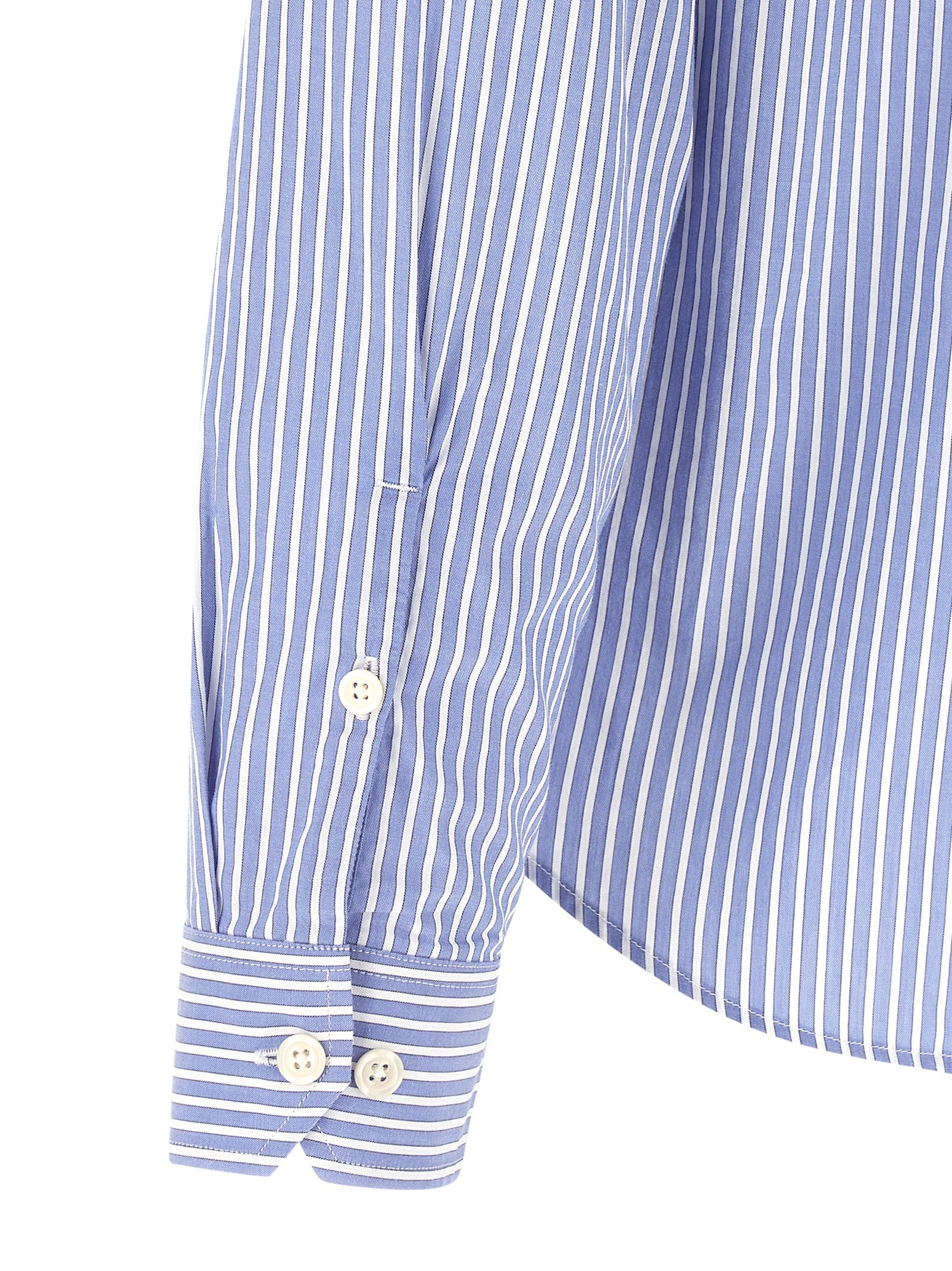 Generous shirt Light Blue Cotton Shirt, Blouse