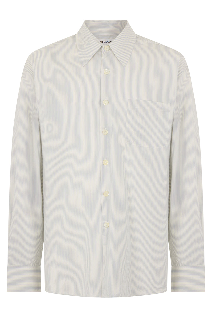 Shirt Striped Cotton Cream