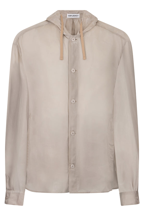 Shirt Ghost Wax Beige Cuprammonium Rayon