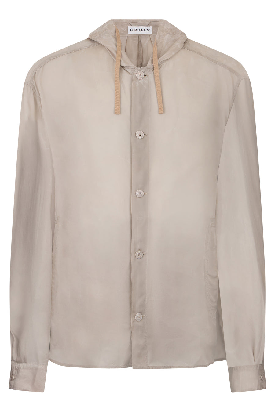 Shirt Ghost Wax Beige Cuprammonium Rayon