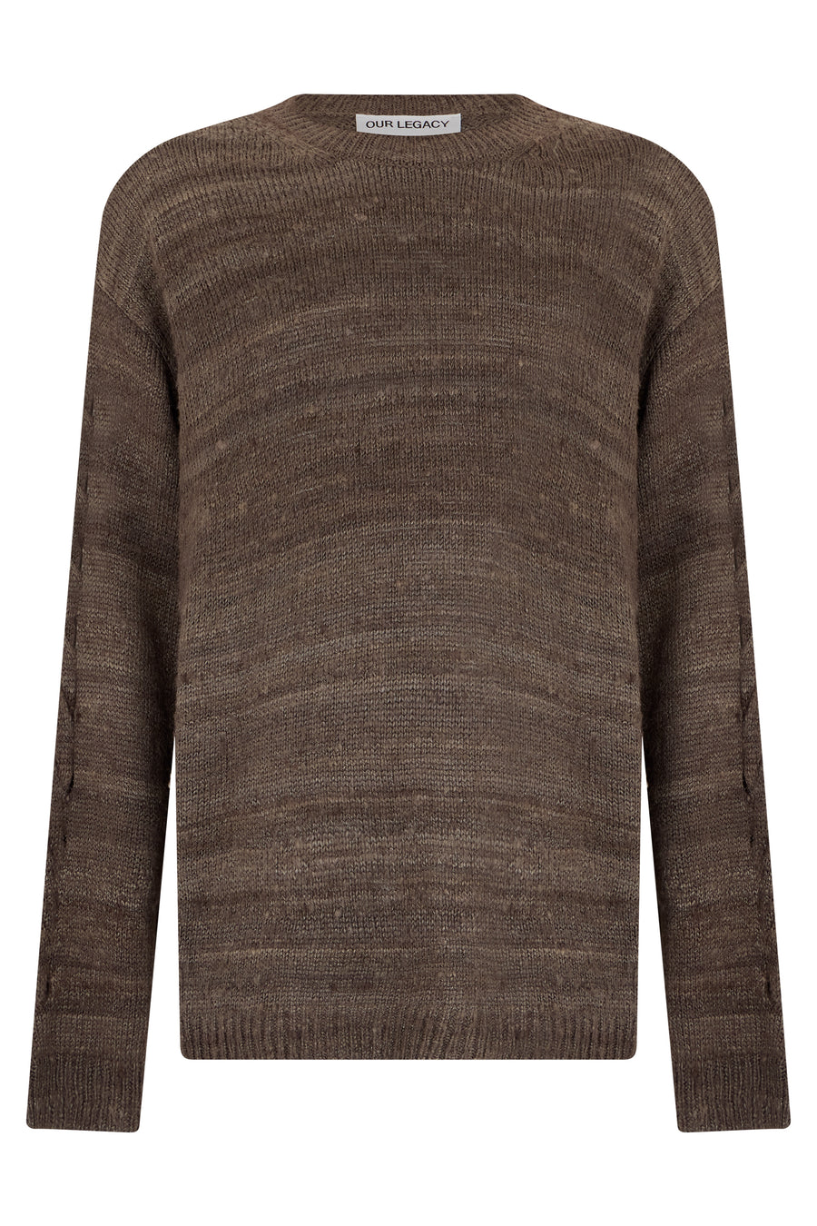 Sweater Silk Brown Sweatshirts