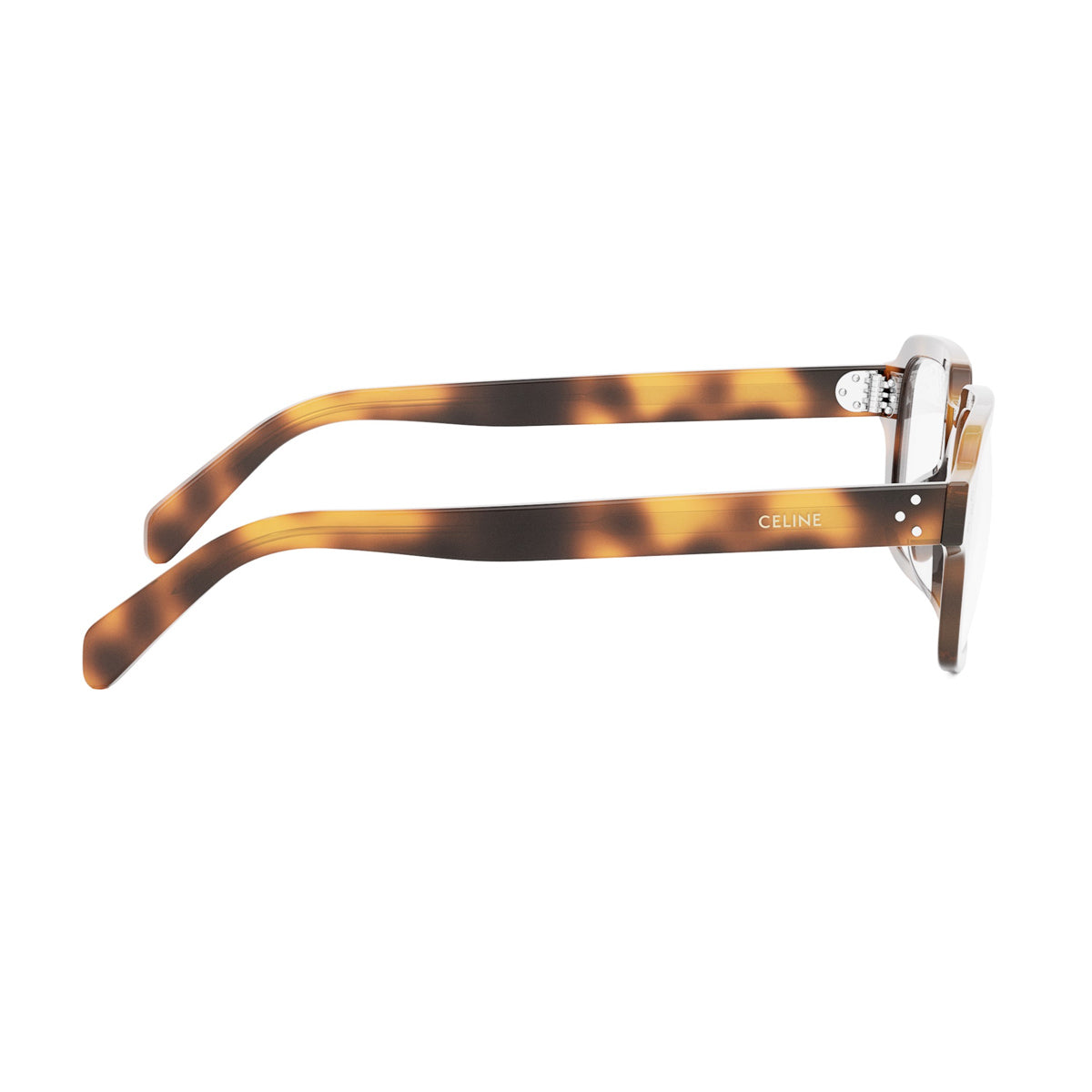 CL50144U Celine 3 Dots HD 053 Light Havana Marrone Acetate Occhiali Da Vista