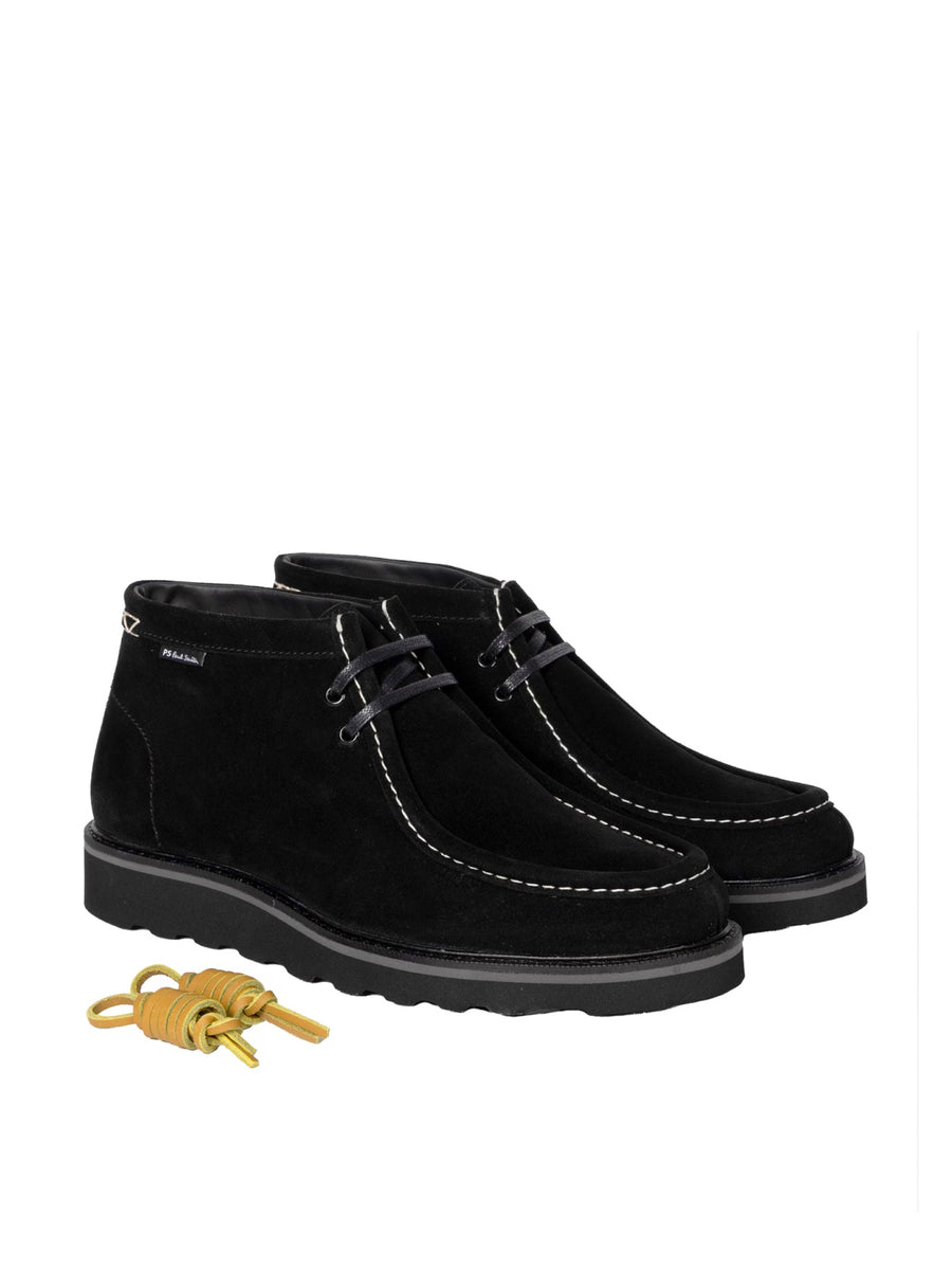 Paul Smith Suede chukka boot in black