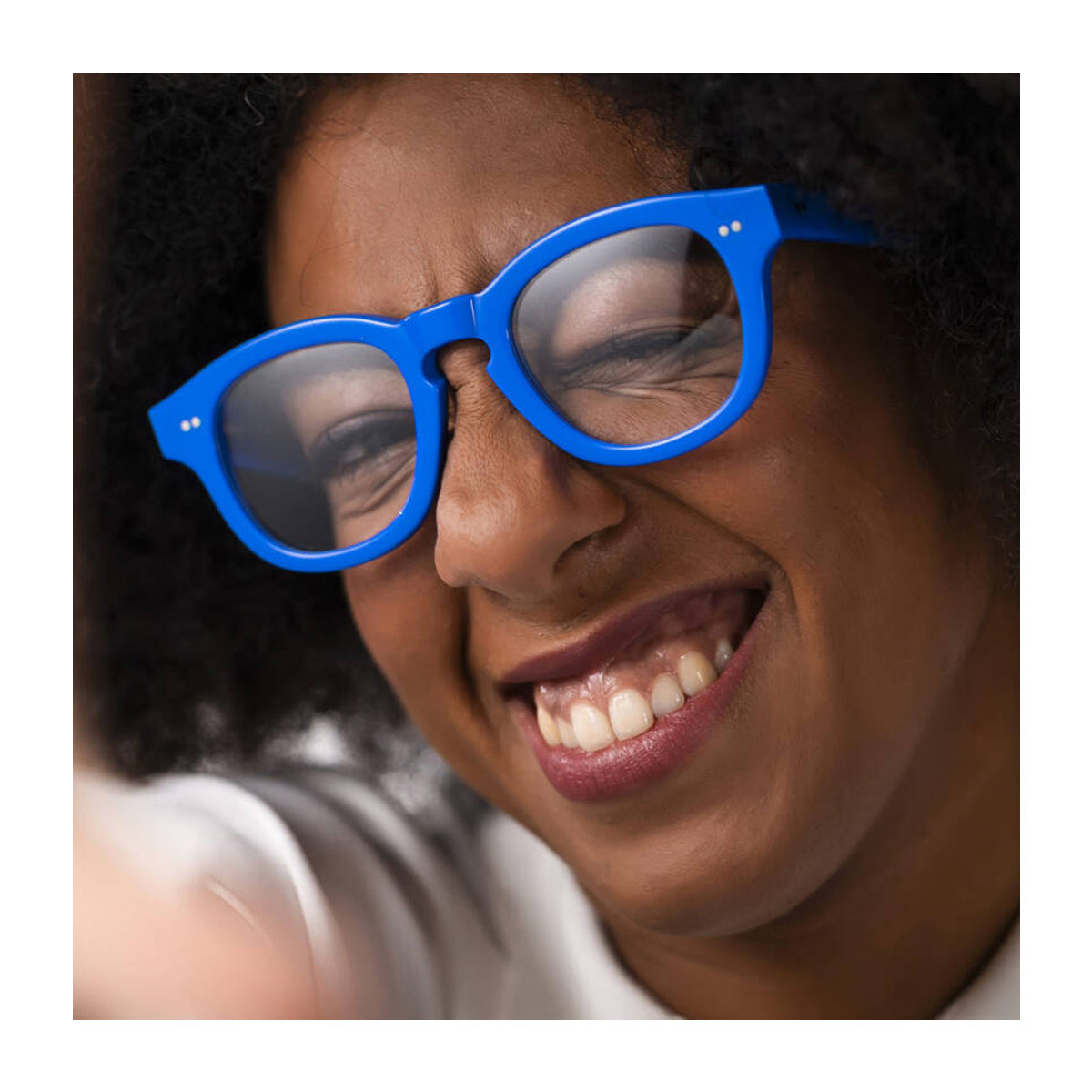 Costantino Toffoli T070 939 Blu Con Clip Acetate Occhiali Da Vista