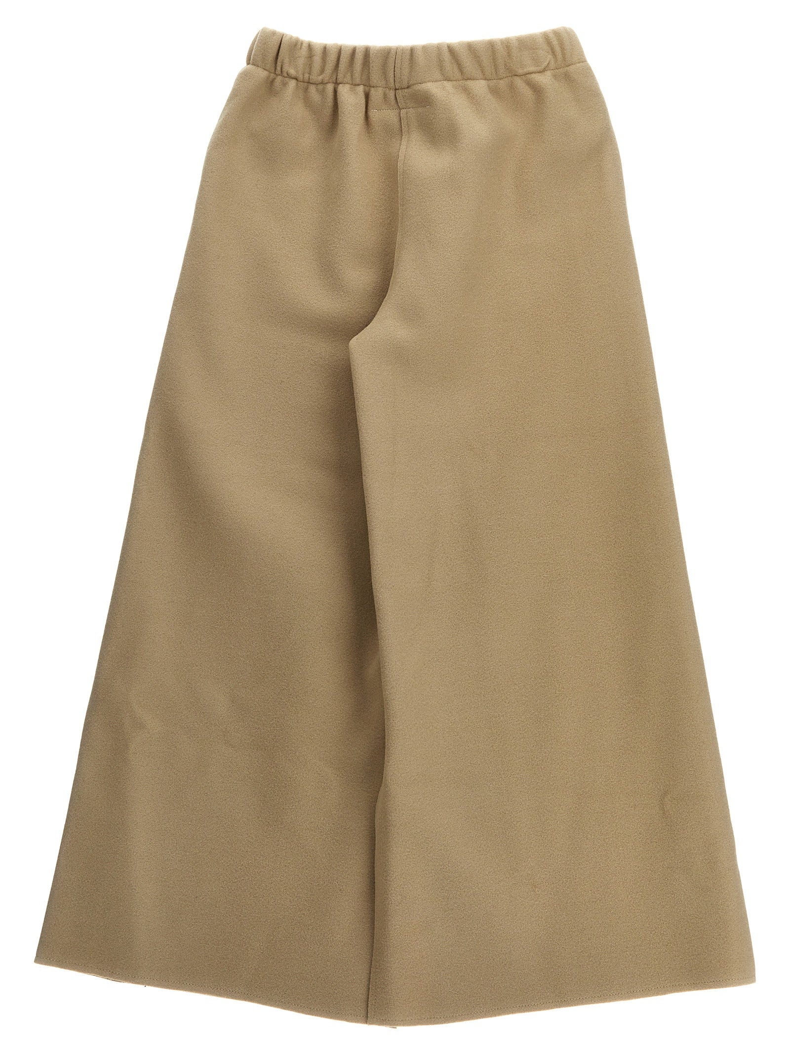 Logo embroidery pants Beige Pl Ac Wo