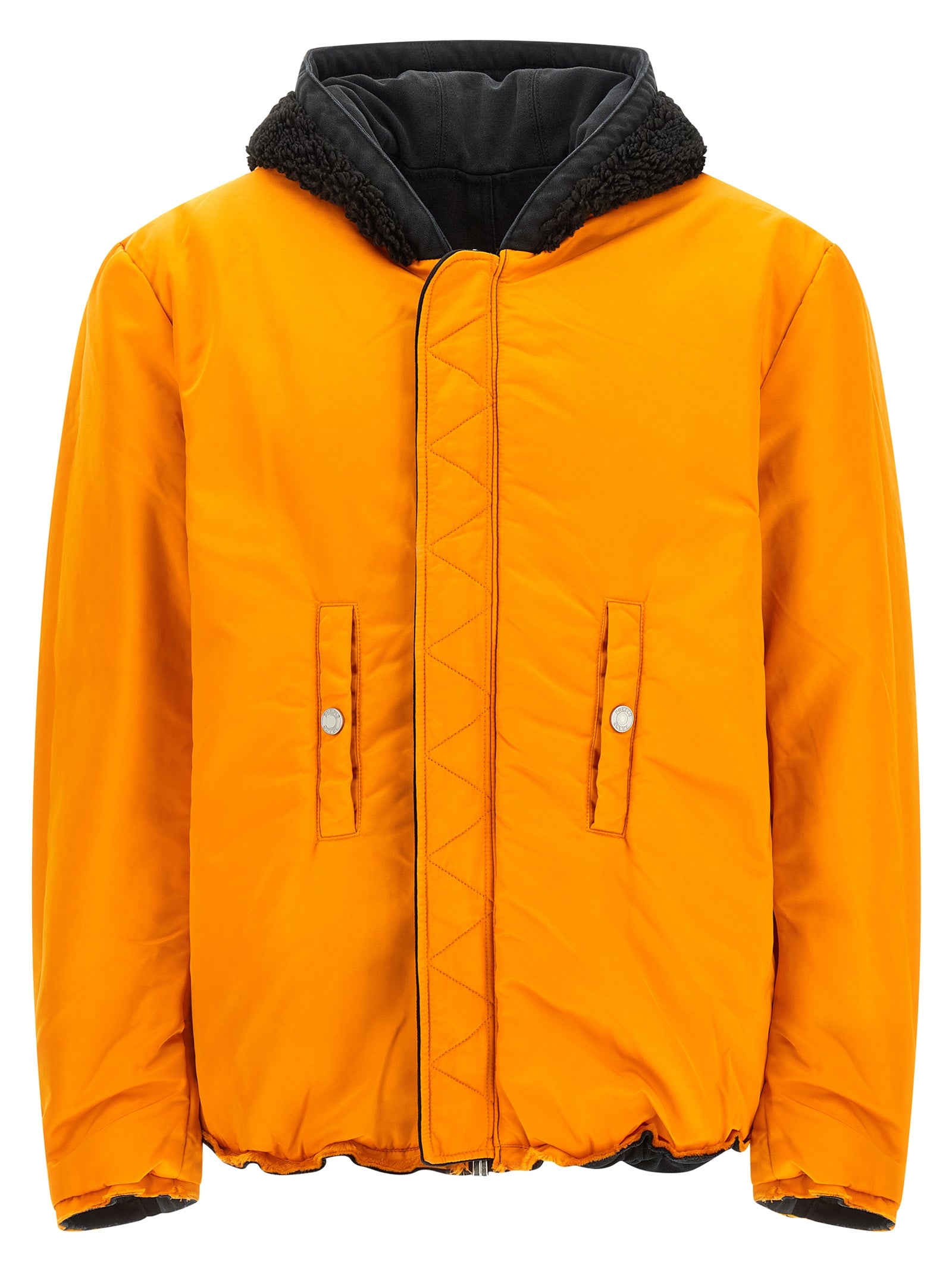 Alpha Industries x Purple reversible bomber jacket Multicolor Cotton Down Jacket, Parka, Casual