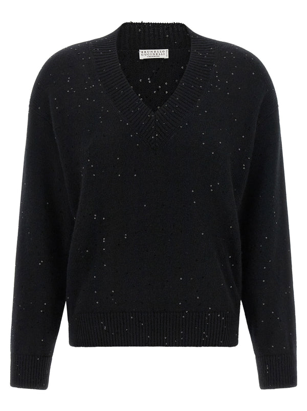 Brunello Cucinelli Diamante Sweater