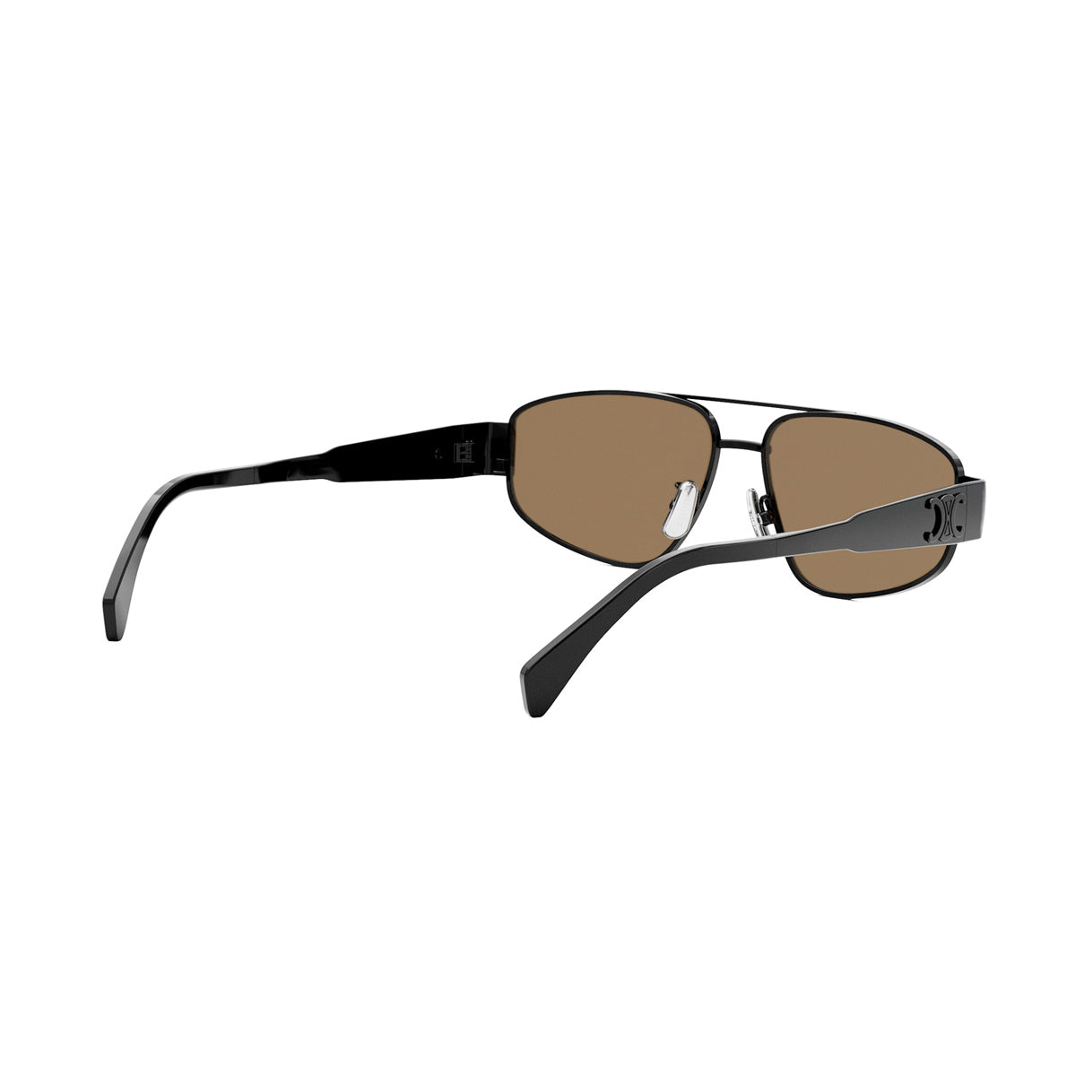 CL40281U 01E Nero Oro Metal Occhiali Da Sole