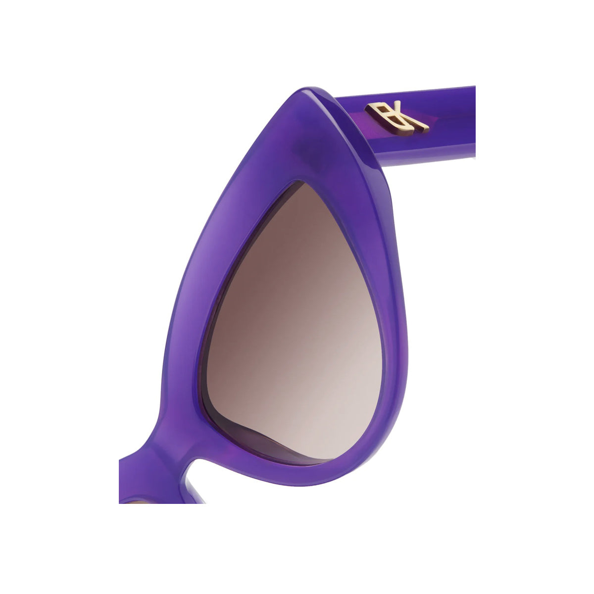 Emmanuel Kahn Cherry 601 UltraViolet Viola Acetate Occhiali Da Sole