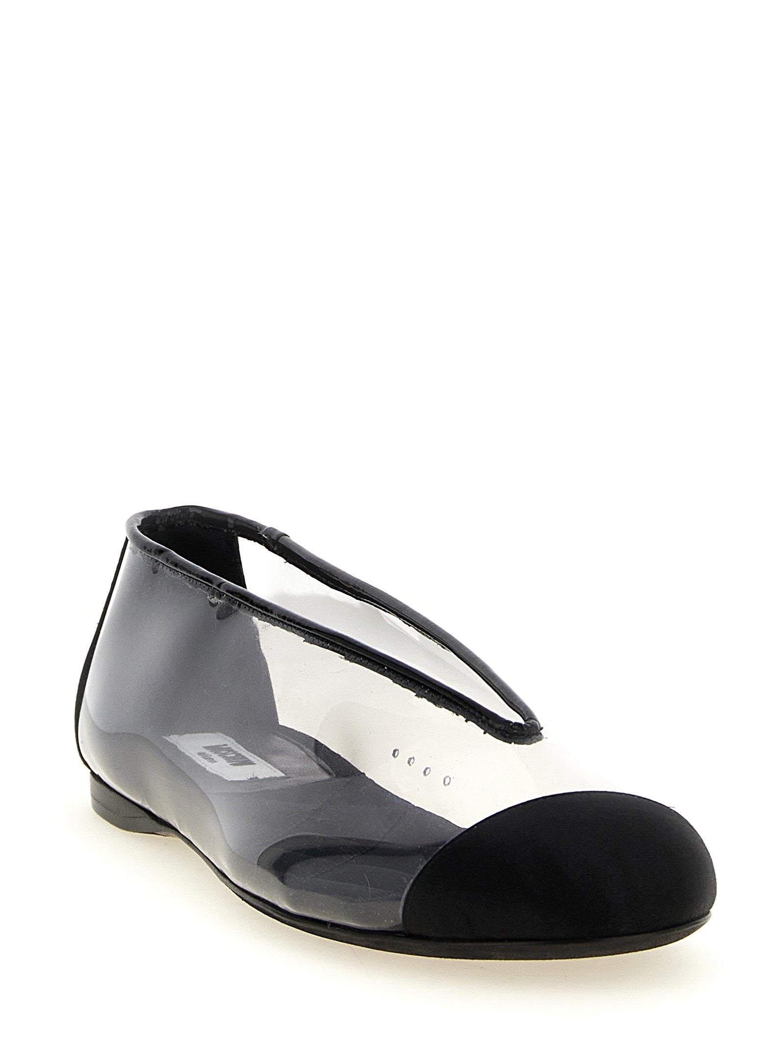 PVC ballet flats Black Vi Silk Flat Shoes