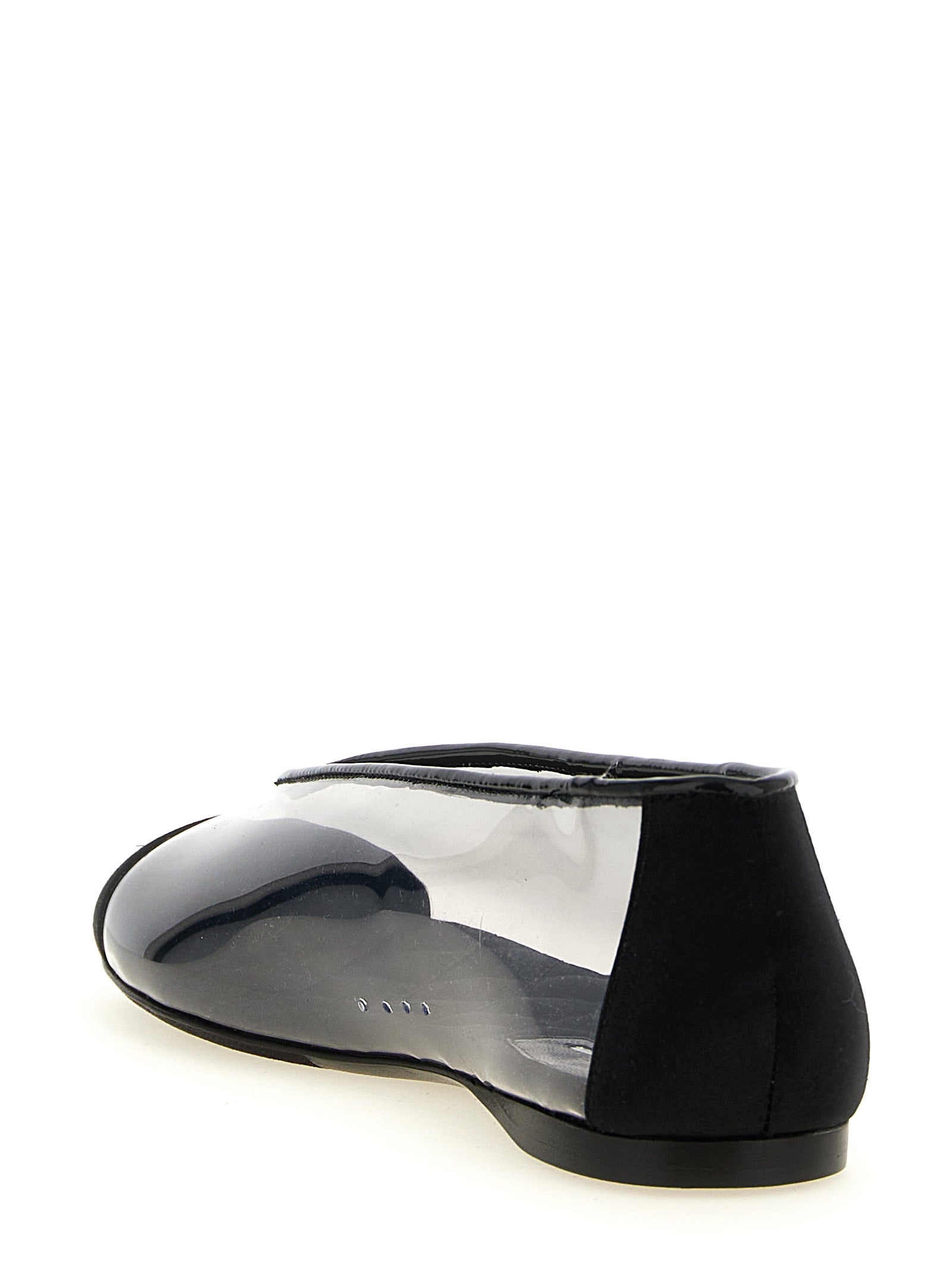 PVC ballet flats Black Vi Silk Flat Shoes