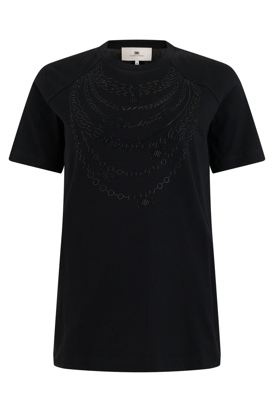 Short-Sleeve Printed Cotton T-Shirt, Black T-shirts & Jerseys