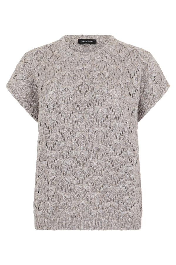 T-Shirt Grey Melange Nylon T-shirts & Jerseys