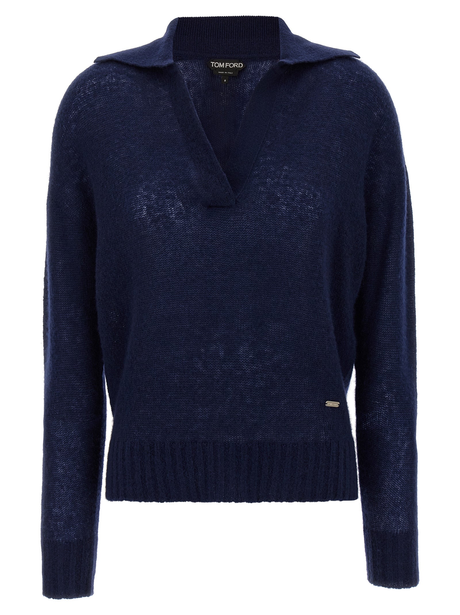Polo jersey Blue Sweater, Cardigans