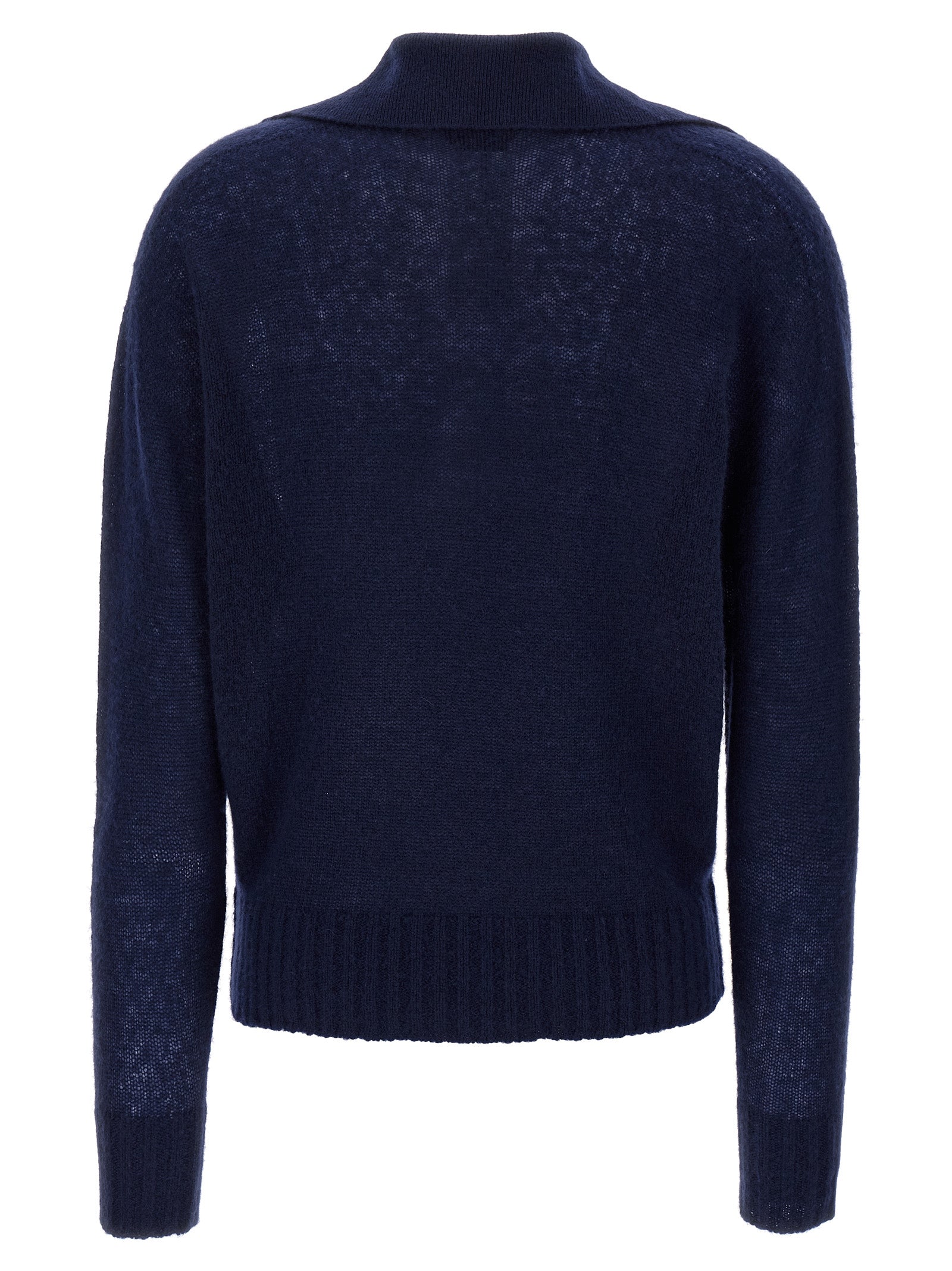 Polo jersey Blue Sweater, Cardigans