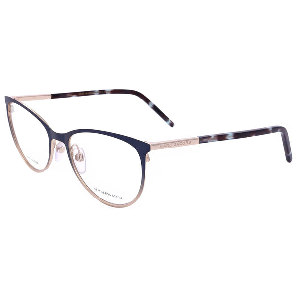 Marc Jacobs Womens 54 Mm Matte Blue Gold Eyeglasses Marc708-0nuc-18 One Color