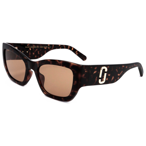 Preloved - Marc Jacobs Womens 53 Mm Havana Sunglasses Marc723-S-086-53 One Color