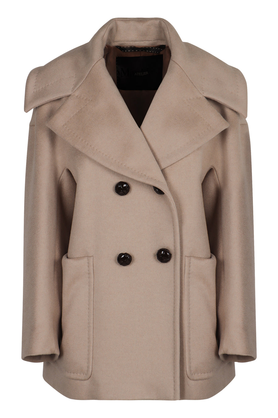 Double-Breasted Cashmere Coat Mario Sand Double Breasted & Peacoats