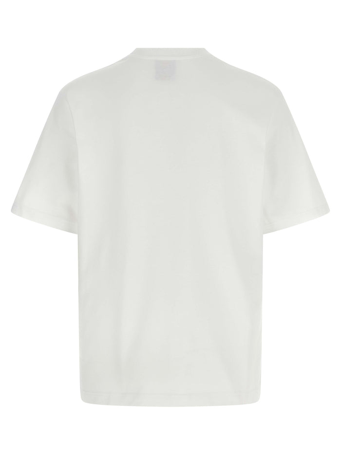 Casablanca Chrome T-shirt White Organic Cotton