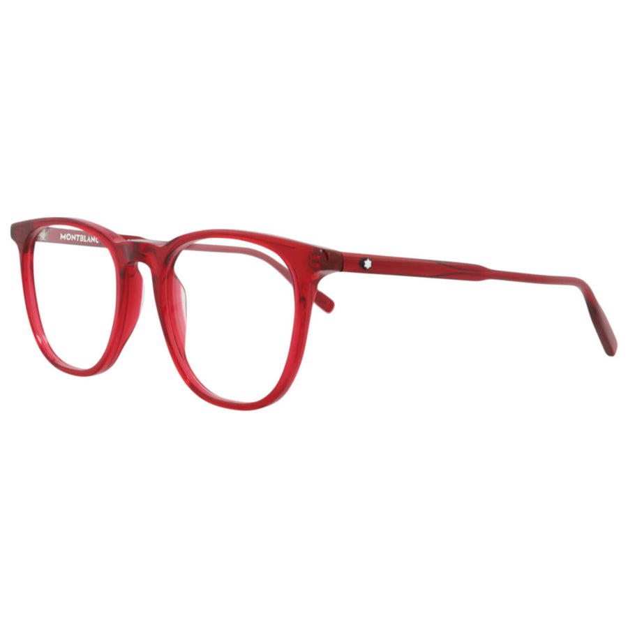 Preloved - Montblanc Womens 51 Mm Bordeaux Eyeglasses Mb0010o-30006803-018 One Color