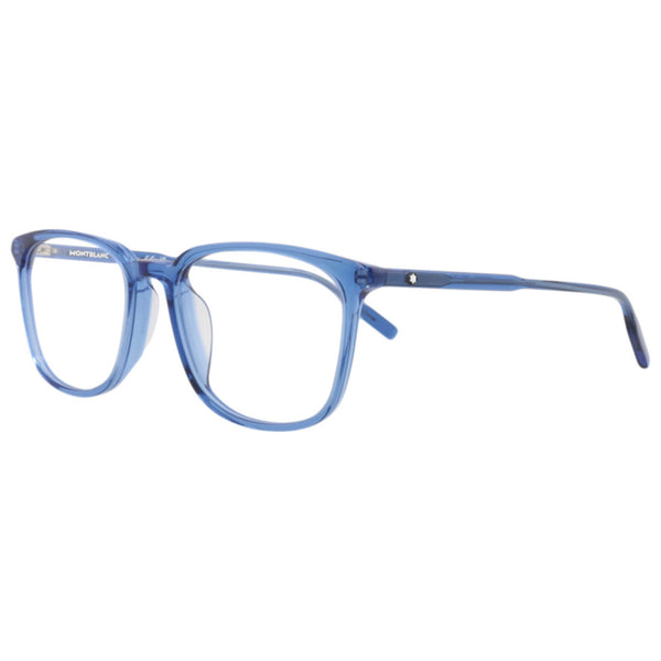 Preloved - Montblanc Mens 52 Mm Blue Eyeglasses Mb0089ok-30008633-007 One Color