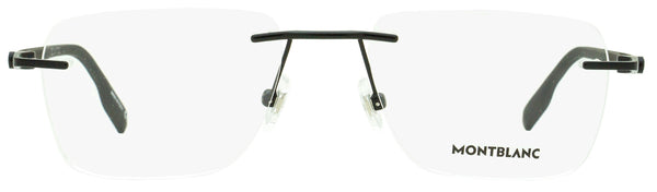 Montblanc MB0185O Metal/Carbon Fiber/Plastic eyeglasses in black