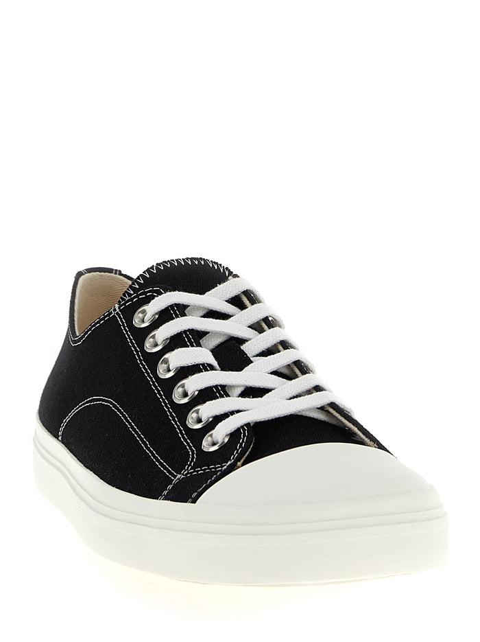 Edge sneakers White/black Cotton