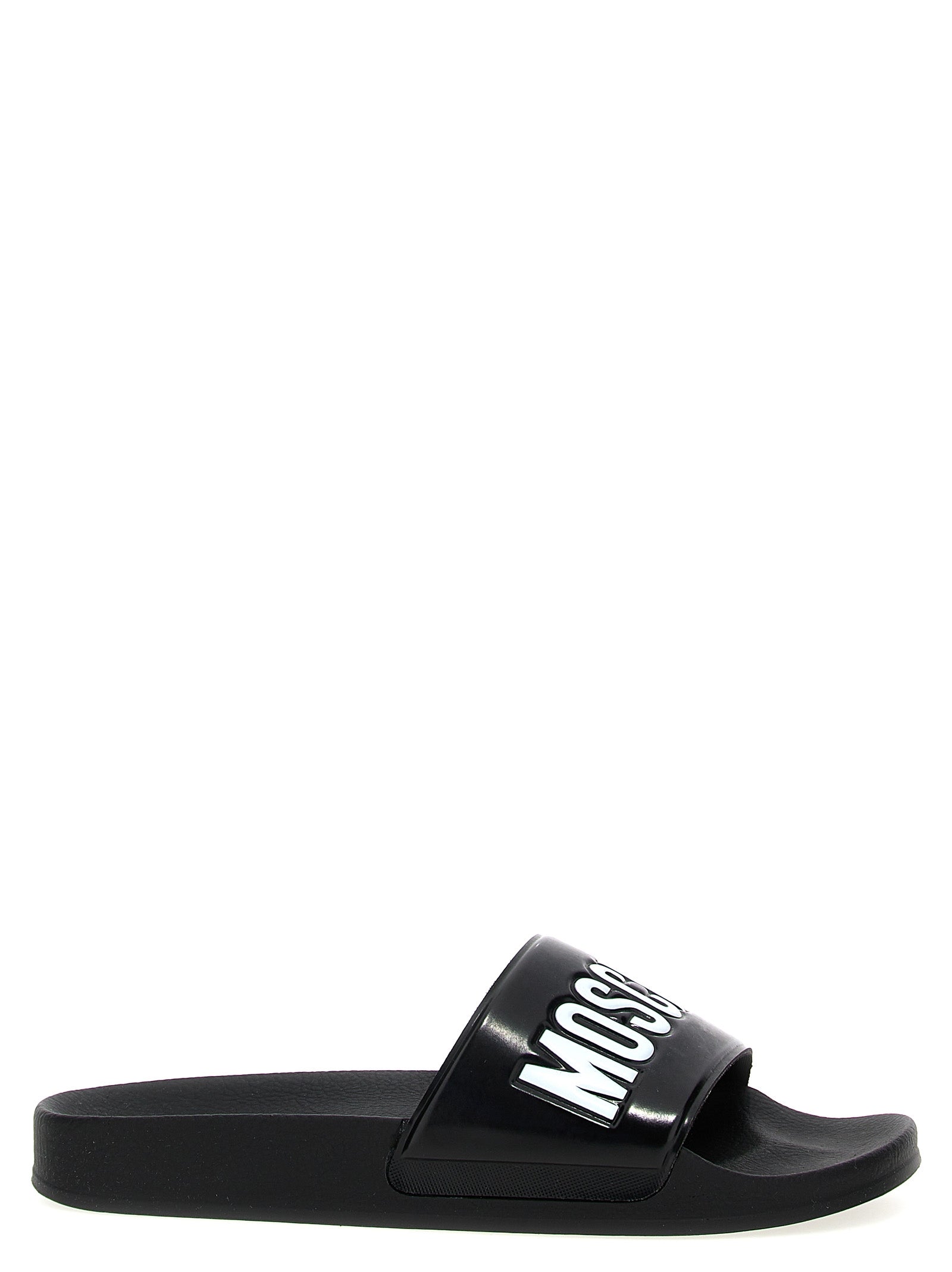 Pool slides White/black Pvc Sandal