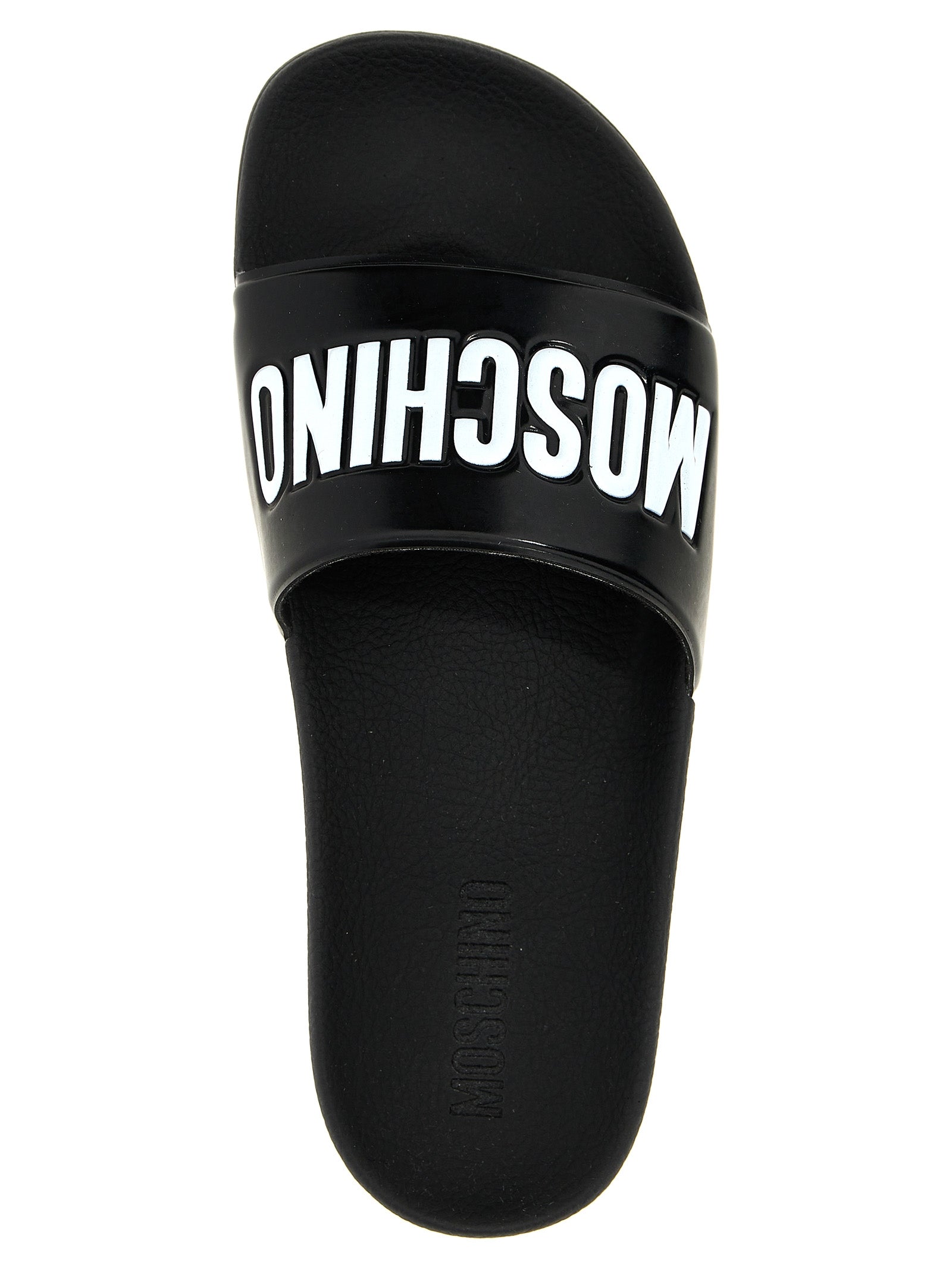 Pool slides White/black Pvc Sandal
