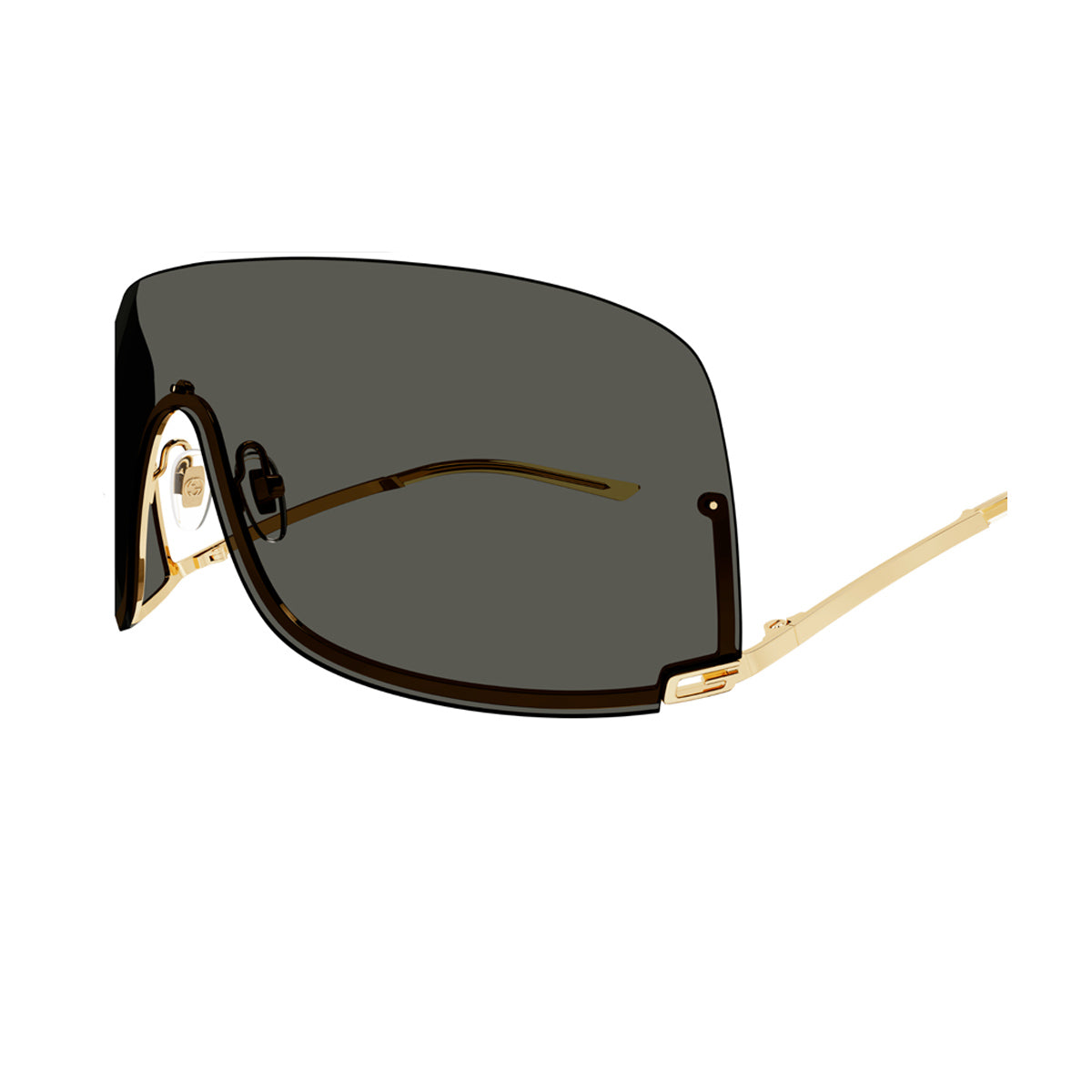GG1560S LINEA FASHION 001 gold grey Oro Metal Occhiali Sole