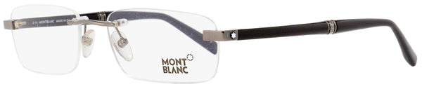 Montblanc MB9101 Metal/Plastic eyeglasses in dark ruthenium